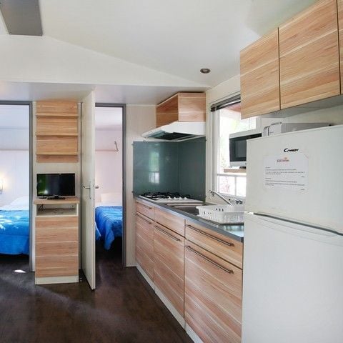 Stacaravan 6 personen - 3 slaapkamers (aankomst op zondag)