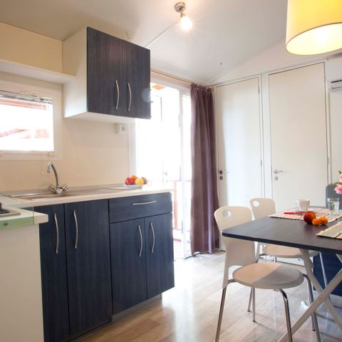 Stacaravan 4 personen - BLU ROMANTIC