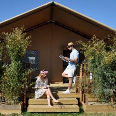 Safaritent 4 personen - SAFARI - 2 slaapkamers
