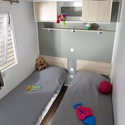 Stacaravan 4 personen - CLASSIQUE - 2 slaapkamers met airconditioning