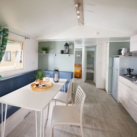 Stacaravan 4 personen - ECO CLASSIQUE - 2 slaapkamers met airconditioning