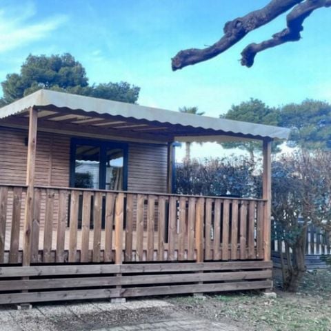 Stacaravan 5 personen - COMFORT - 2 slaapkamers met airconditioning + TV - 2025