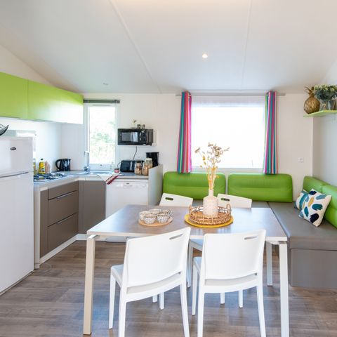 Stacaravan 7 personen - Family CONFORT Airconditioning.