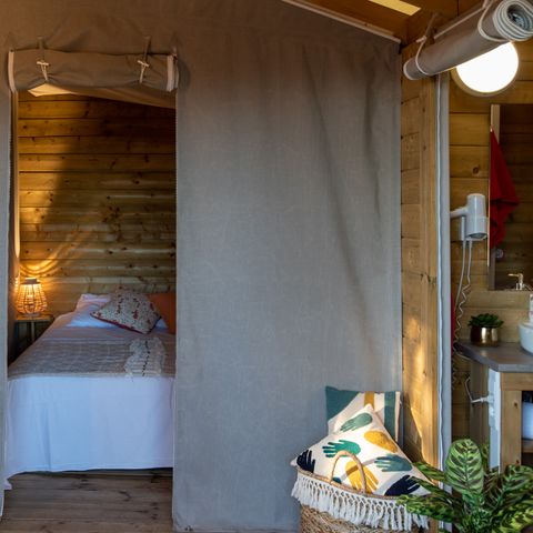 Safaritent 5 personen - Lodge Kamari CLASSIC Airconditioning