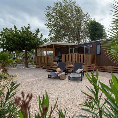 Stacaravan 8 personen - Tribu CONFORT Airconditioning.