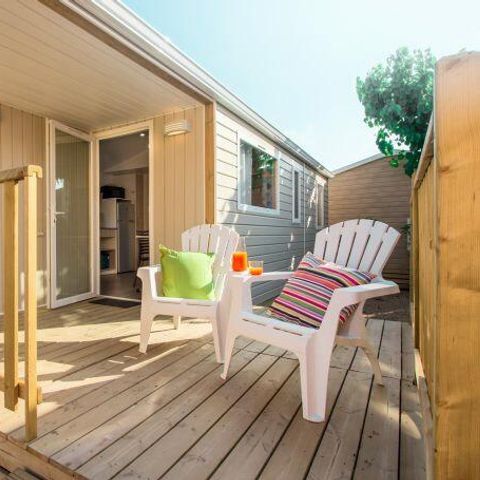 Stacaravan 10 personen - Familie 5 Kamers 8/10 Personen Airconditioning + TV
