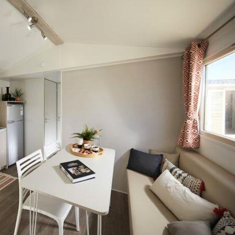 Stacaravan 6 personen - Pyreneeën 3 Kamers 4/6 Personen Airconditioning + TV