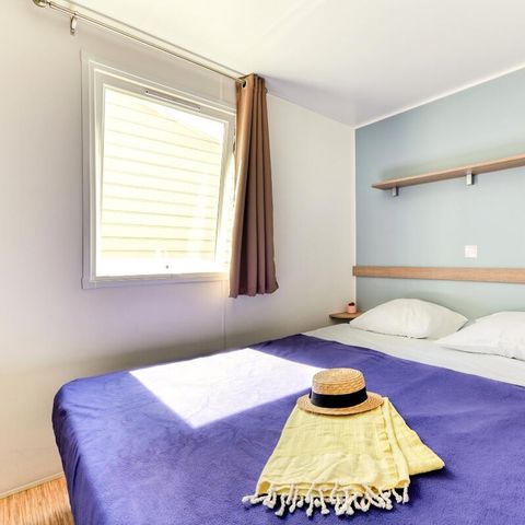 Stacaravan 6 personen - Pyreneeën 3 Kamers 4/6 Personen Airconditioning + TV