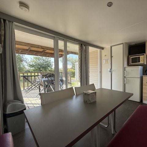 Stacaravan 4 personen - Premium Duin 4 personen - 2 slaapkamers, airconditioning, televisie
