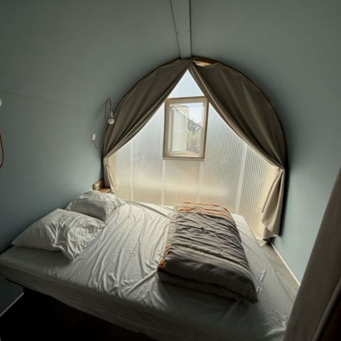 Bungalowtent 4 personen - COCO SWEET 4 slaapplaatsen - 2 slaapkamers, geen sanitair, geen airconditioning