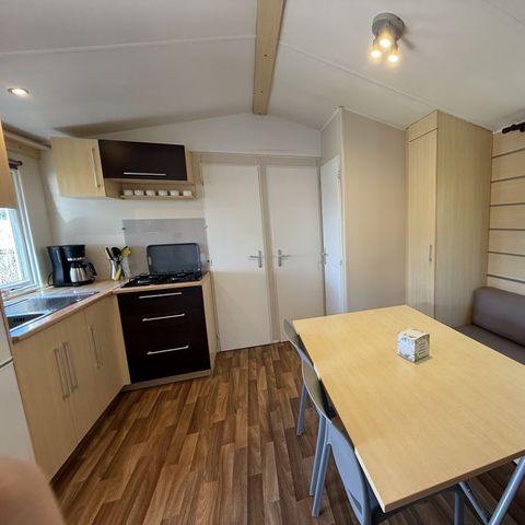 Stacaravan 12 personen - Confort GRAND Mistral 12 slaapplaatsen - 6 slaapkamers, airconditioning, televisie