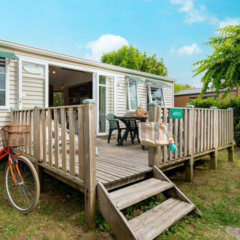 Stacaravan 4 personen - Comfort 2 slaapkamers