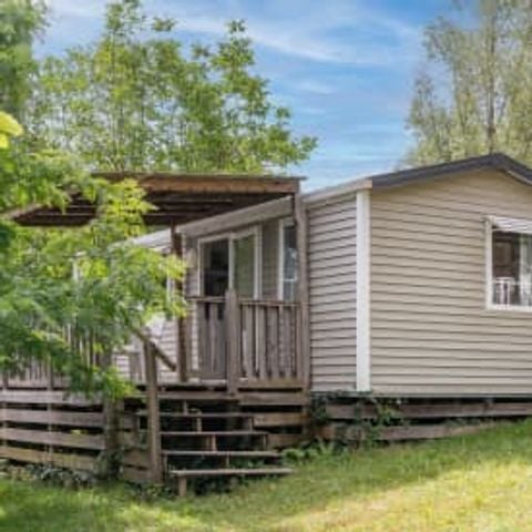 Stacaravan 6 personen - Cottage Bergerac 5/6p 2ch ** (in het Frans)