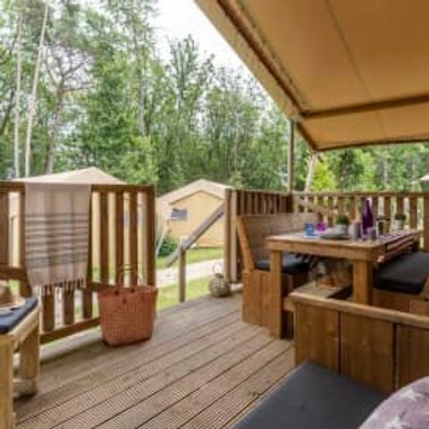 Safaritent 6 personen - Lodge Safari 6p 3ch ****