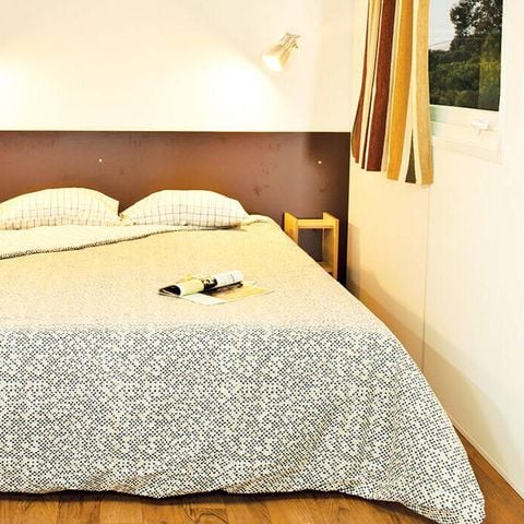 Bungalow 6 personen - Mobile-home | Comfort | 3 Slaapkamers | 6 Pers. | Verhoogd terras | Airconditioning