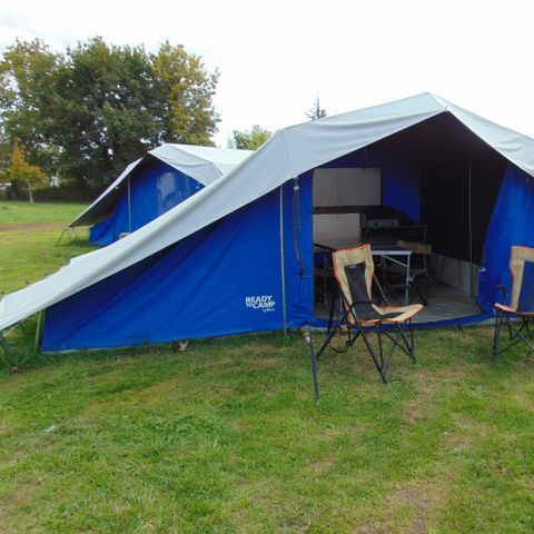 Tent 2 personen - Kant-en-klaar pakket (6 A elektriciteit)
