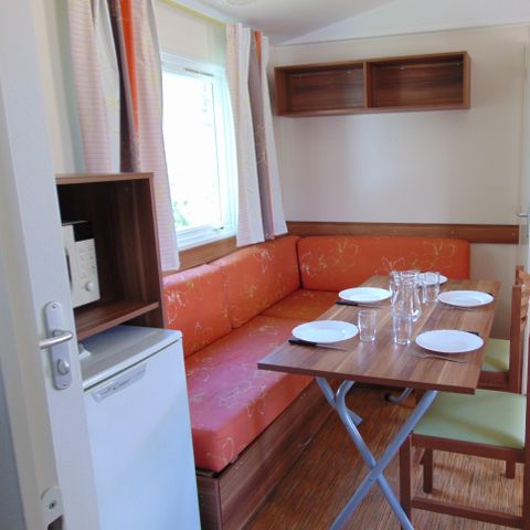 Stacaravan 6 personen - Standaard stacaravan 30 m² / 2 slaapkamers - overdekt terras