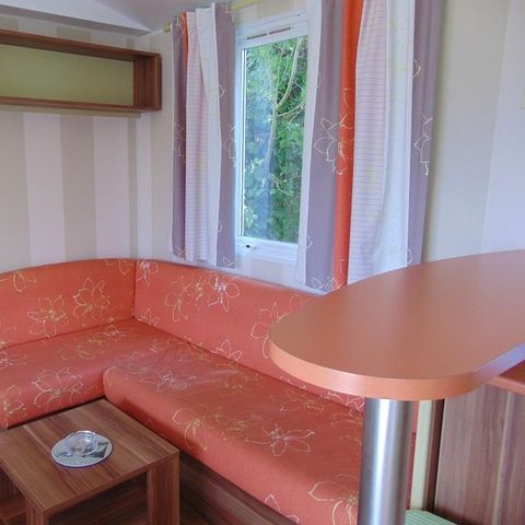 Stacaravan 8 personen - Standard 32 m² / 3 slaapkamers - terras