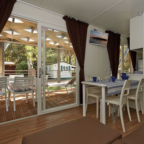Stacaravan 6 personen - MAXI CARAVAN CAPRI