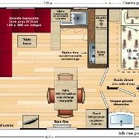 Stacaravan 5 personen - Super Titania
