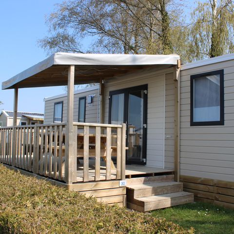 Stacaravan 8 personen - NIRVANA - 4 kamers