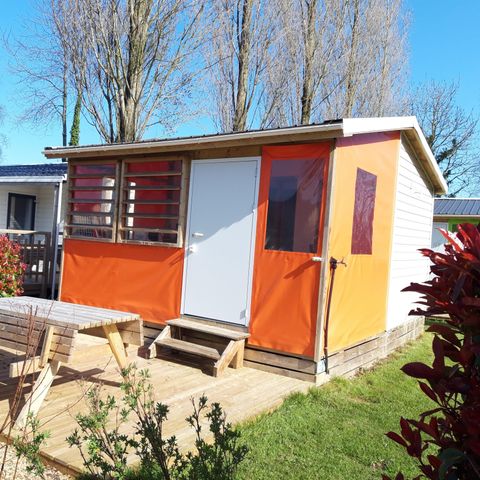 Bungalowtent 5 personen - TITHOME, met toilet zonder douche