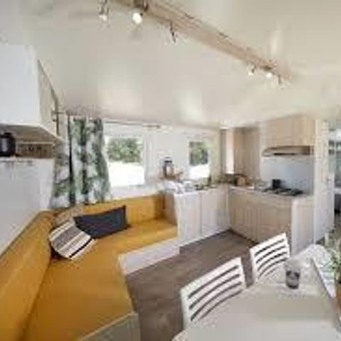 APPARTEMENT 8 personen - Stacaravan Eva 40 - 4 kamers 1 badkamer - 40m² + half overdekt terras