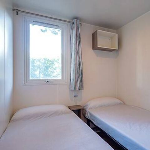 Stacaravan 8 personen - Mobile-home | Premium | 3 slaapkamers | 6/8 pers. | Verhoogd terras | Air-con.