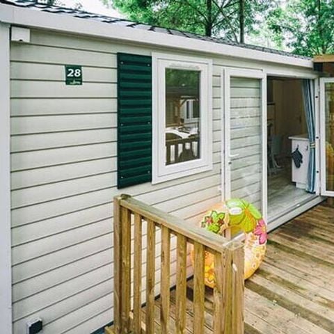 Stacaravan 4 personen - Mobile-home | Comfort | 2 Slaapkamers | 4 Pers. | Verhoogd terras | Airconditioning.