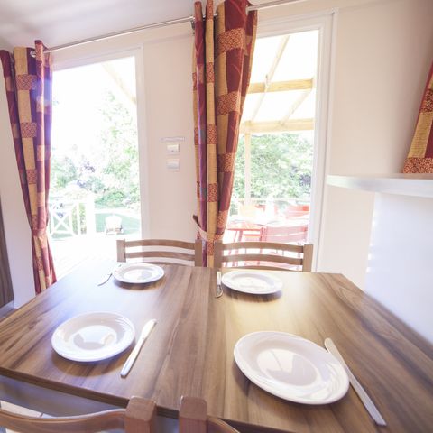 Stacaravan 6 personen - Les Milandes