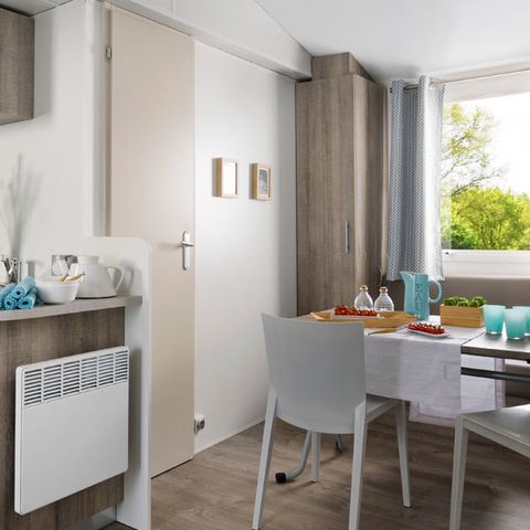 Stacaravan 6 personen - Les Milandes