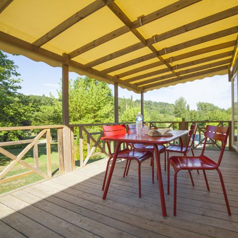 Stacaravan 6 personen - Les Milandes