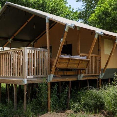 Safaritent 7 personen - Belle vue