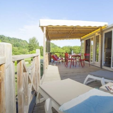 Stacaravan 6 personen - Les Milandes