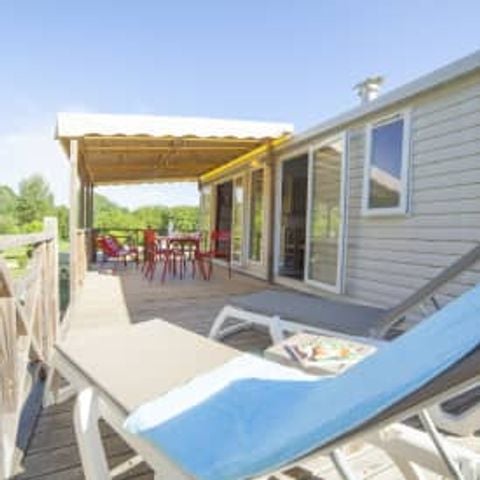 Stacaravan 6 personen - Les Milandes