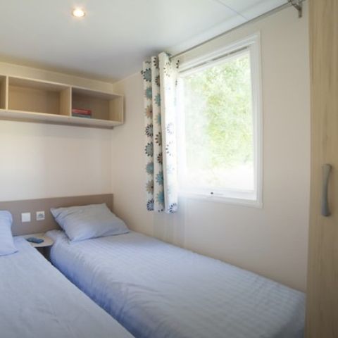 Stacaravan 6 personen - Les Milandes