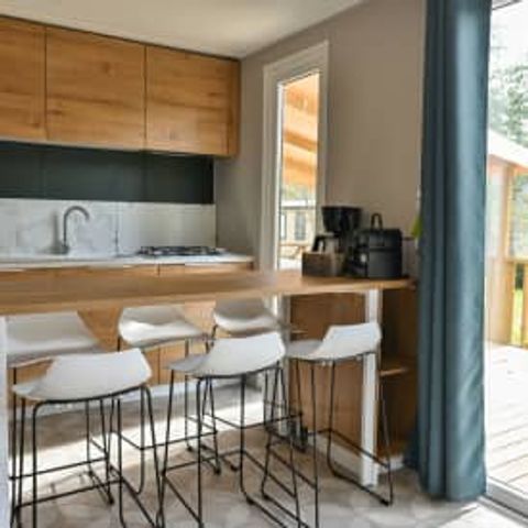 Stacaravan 6 personen - Capelou