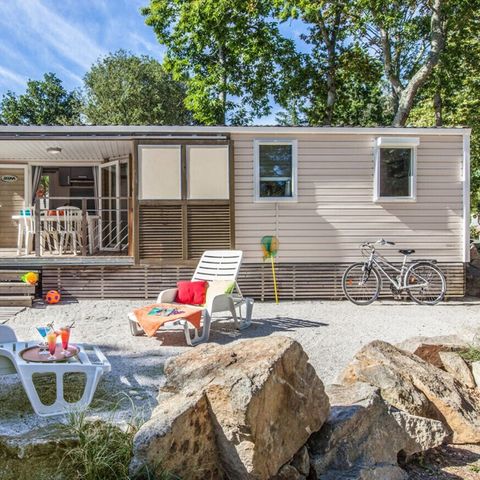 Stacaravan 6 personen - Mobile-home | Comfort | 3 slaapkamers | 6 pers. | Single terras