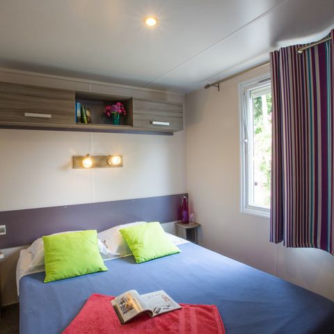 Stacaravan 6 personen - Stacaravan | Comfort | 2 Slaapkamers | 4/6 Pers. | Verhoogd terras | TV