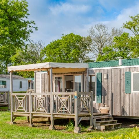 Stacaravan 6 personen - PRESTA+ 2 kamers 30m² TV + airconditioning