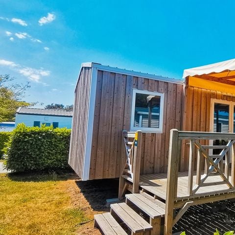 Stacaravan 9 personen - PRESTA+ 4 kamers 40m² TV + airconditioning
