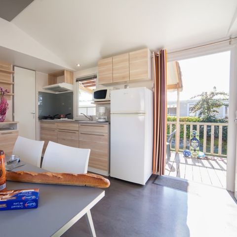 Stacaravan 8 personen - COMFORT - 3 kamers - 29m²