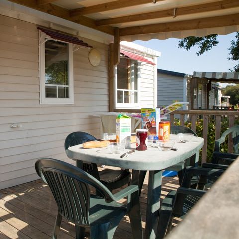 Stacaravan 8 personen - COMFORT - 3 kamers - 29m²