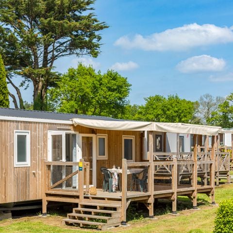 Stacaravan 5 personen - PRESTA+Kids 2 kamers 29m² TV + airconditioning