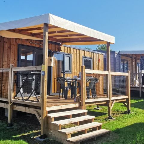 Stacaravan 4 personen - GRAND CONFORT 2 kamers C 24m² TV