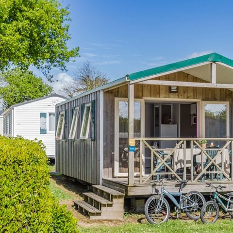 Stacaravan 6 personen - GRAND CONFORT 2 slaapkamers 24m² TV