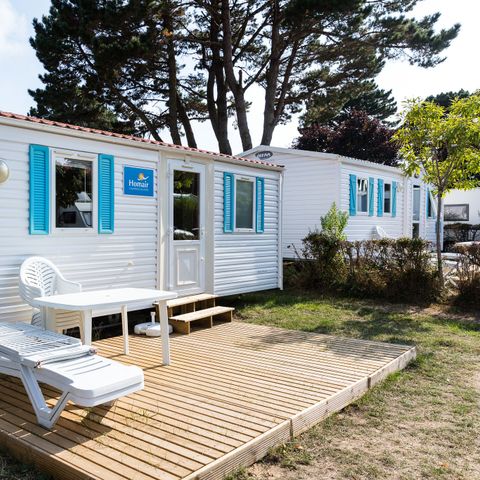 Stacaravan 6 personen - Classic XL | 3 slaapkamers | 6 pers. | Single terras