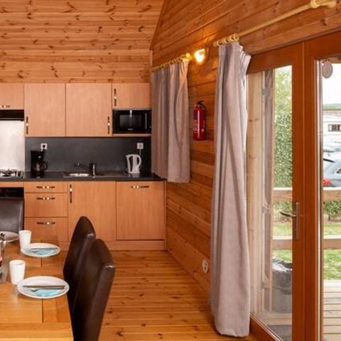 Chalet 7 personen - Lodge | Lodge Villa | 3 slaapkamers | 5/7 pers. | Verhoogd terras | TV