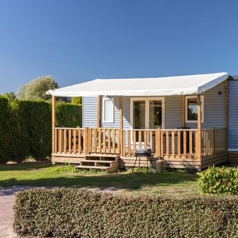 Stacaravan 6 personen - Mobile-home | Comfort XL | 3 slaapkamers | 6 pers. | Verhoogd terras | Airconditioning