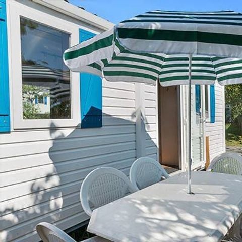 Stacaravan 6 personen - Stacaravan | Comfort | 2 Slaapkamers | 4/6 Pers. | Terras met lift, niet overdekt